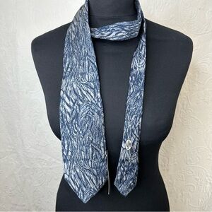 Anne Klein Men NWT Silk Leaf-Print Tie